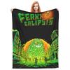 Super Warm Portable Throw Blanket for Home Car Bedspread Flannel Blankets Perfect for Summer AC  Singer Songwriter Inspired
