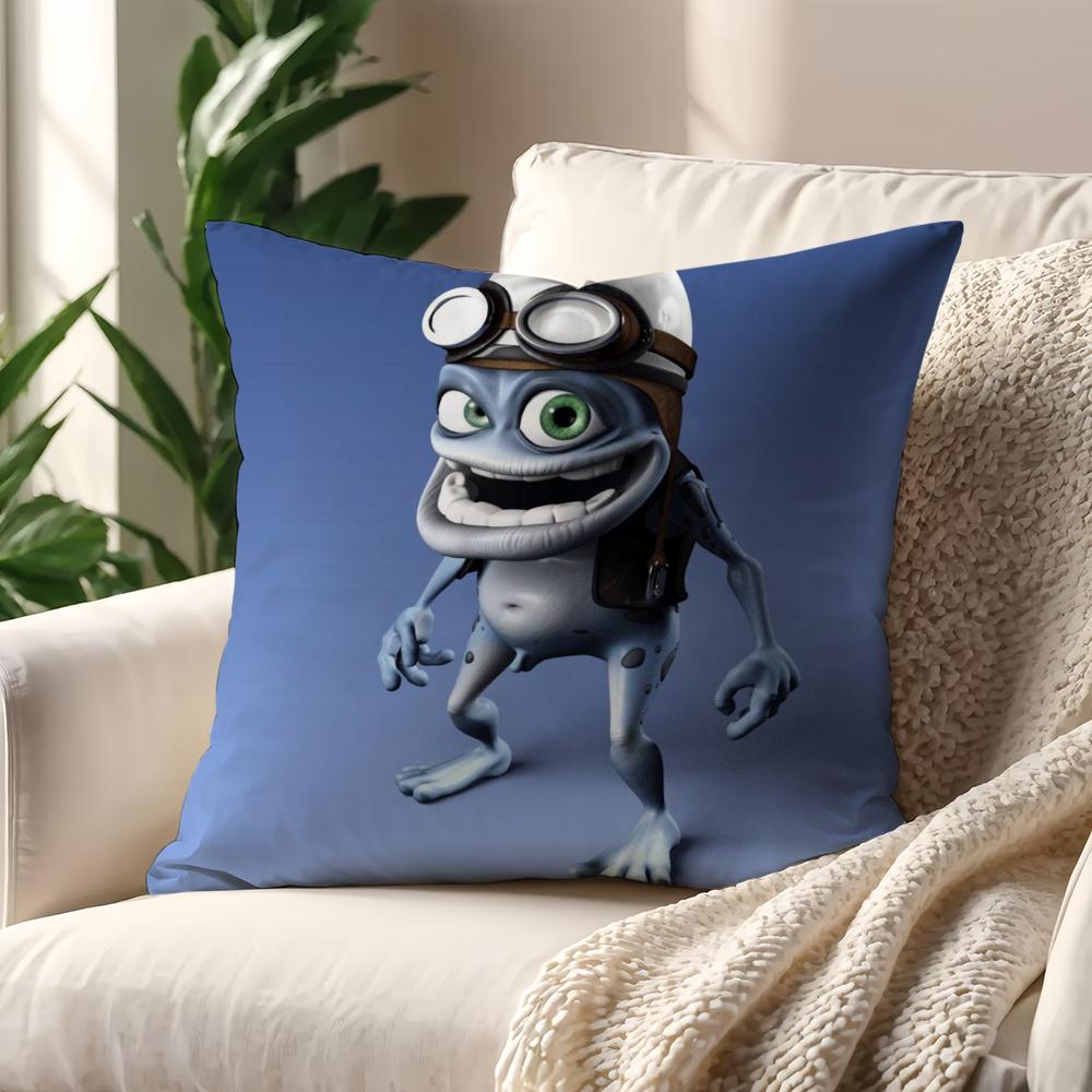 DJ Ding DDing CCrazy Frog cushion cover For Pillow Printing Sofa Decoration Home Car Room Coffee Shop Office Nordic Simplicity