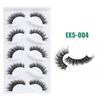 5 Pairs Of High-Quality Imitation Eyelashes Are Messy And Curled To Simulate Daily False Eyelashes