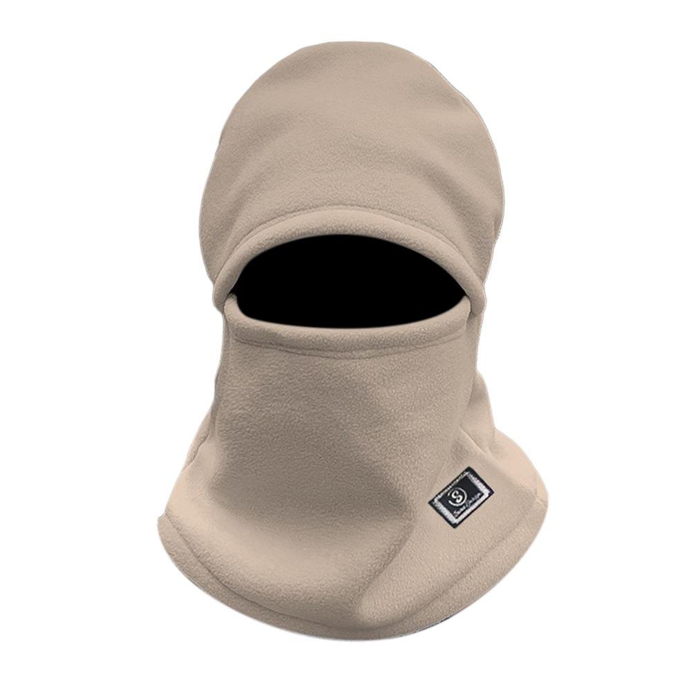 Утепленная балаклава из поларфлиса, ветрозащитная шапка с защитой ушей, для активного отдыха, велоспорта, катания на лыжах