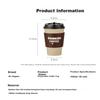 JD Original Coffee Cups, Disposable Paper Cups, Thickened Insulated Hot Drink Cups for Milk Tea And Water, 430ml [20 Sets]