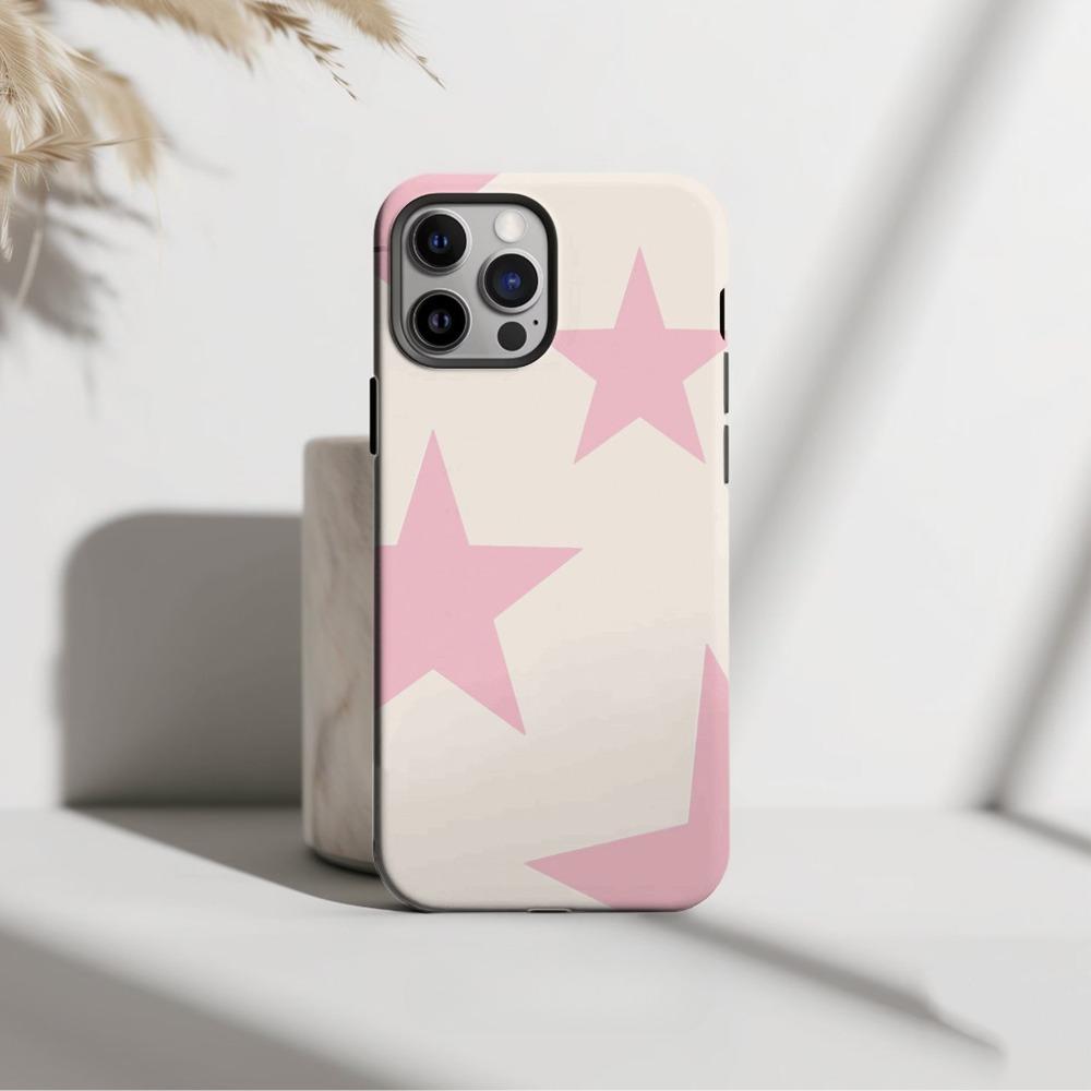 Чехол для телефона 2-в-1 со звездным узором, подходящий для iPhone 17 16 15 14 13 12 11 Pro/Max/Plus, противоударная задняя крышка