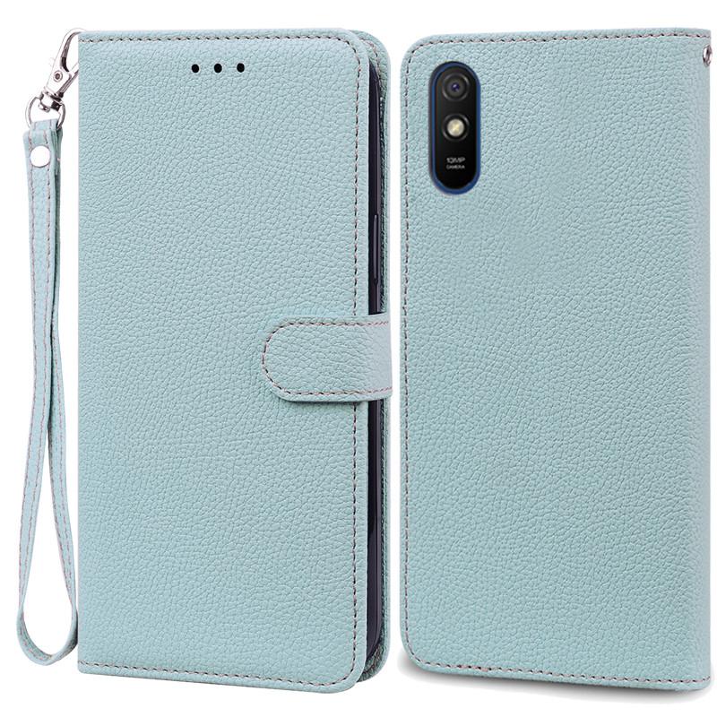 Для Redmi 9A чехол Роскошный кошелек флип чехол для Xiaomi Redmi 9A телефон чехол Защитный кожаный чехол для Xiomi Redmi 9A 9AT Fundas