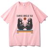 Футболка Sade Love Deluxe Женская с круглым вырезом Повседневная с принтом Летняя Подарок для фанатов музыки Футболка Оверсайз Мужская Обычная