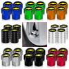 4Pcs Alloy Car Valve Cap Wheel Valves Dust Cover Tire Accessories For Chevrolet Silverado Impala Malibu Cruze Camaro Blazer Aveo