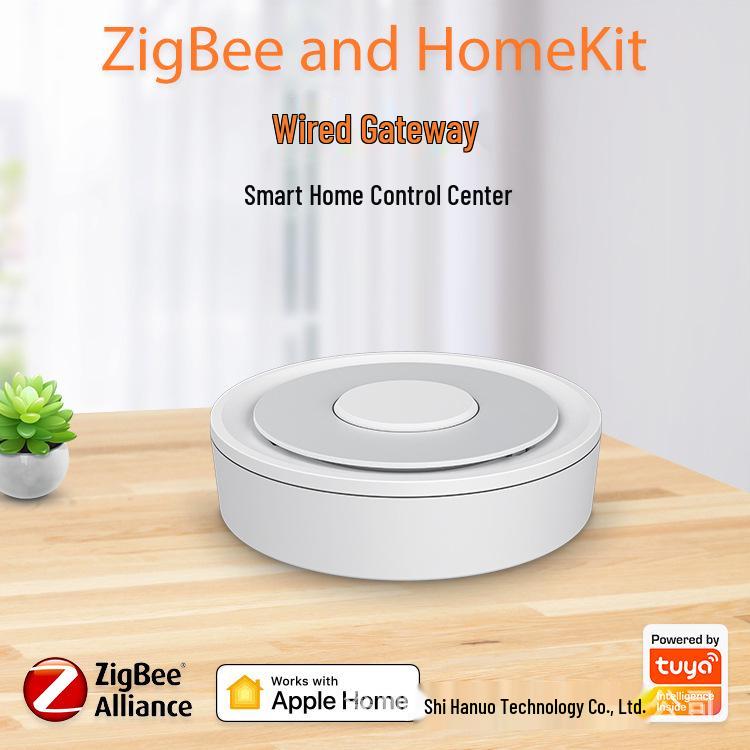 Проводной шлюз Graffiti ZigBee HomeKit с голосовым управлением Apple Siri