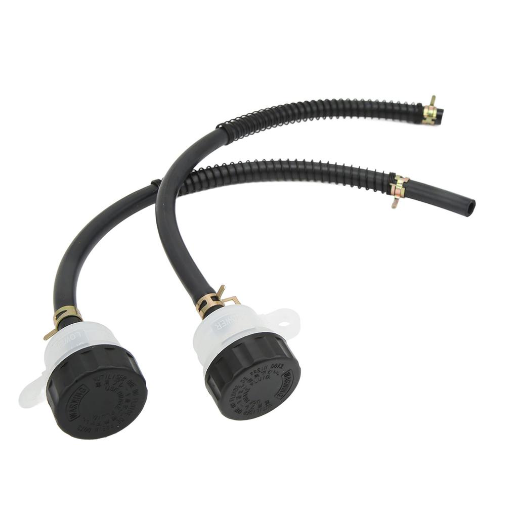 1 Pair Universal Motorcycle Front Brake Reservoir Master Cylinder Fluid Oil Reservoir for ATV Dirt Pit Bike