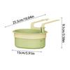 2Pcs Detachable Sink Hanging Strainer Basket Creative Food Residue Separator  Kitchen Accessories