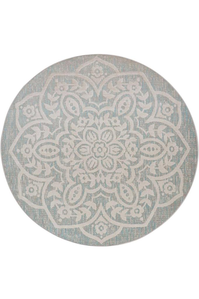 Rovigo Home Моющийся круглый ковер с принтом RHM7050