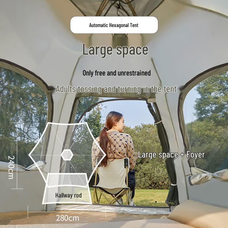 OEING Outdoor Folding Camping Tent
