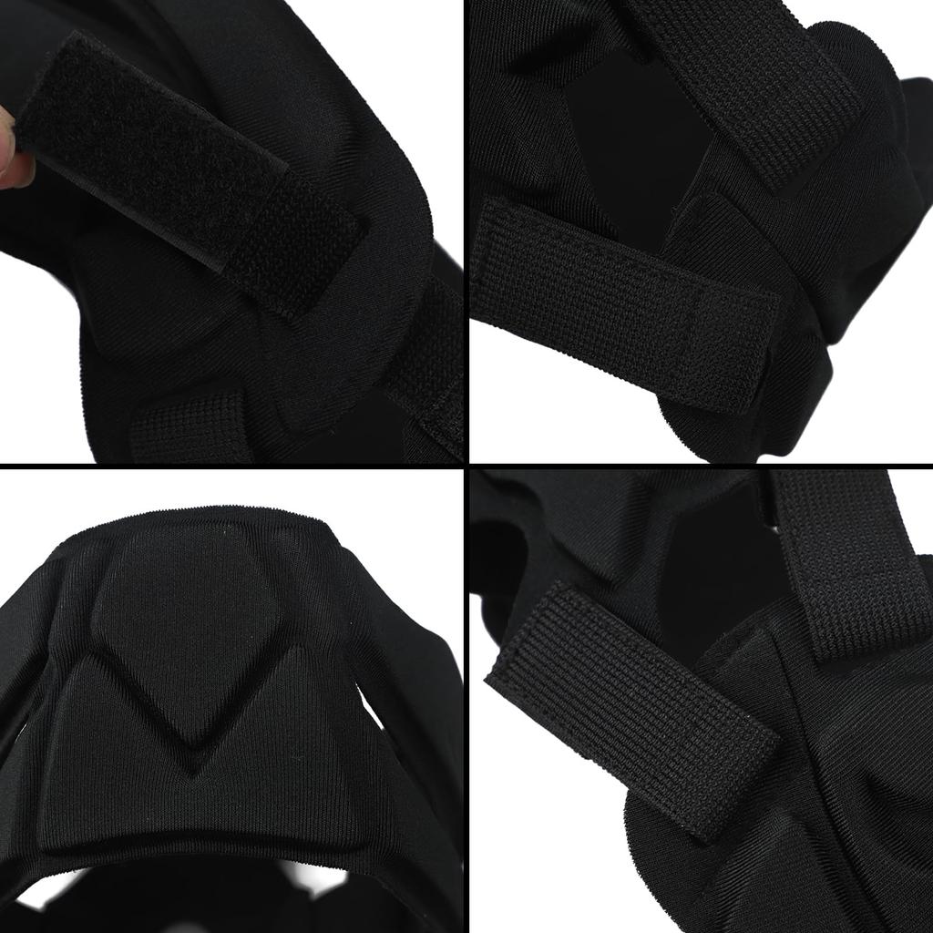 Высокая защита головы для американского и других видов спорта на открытом воздухе, черная для взрослых, ультралегкая, эластичная, дышащая, влагоотводящая, футбол, регби, бейсбол,