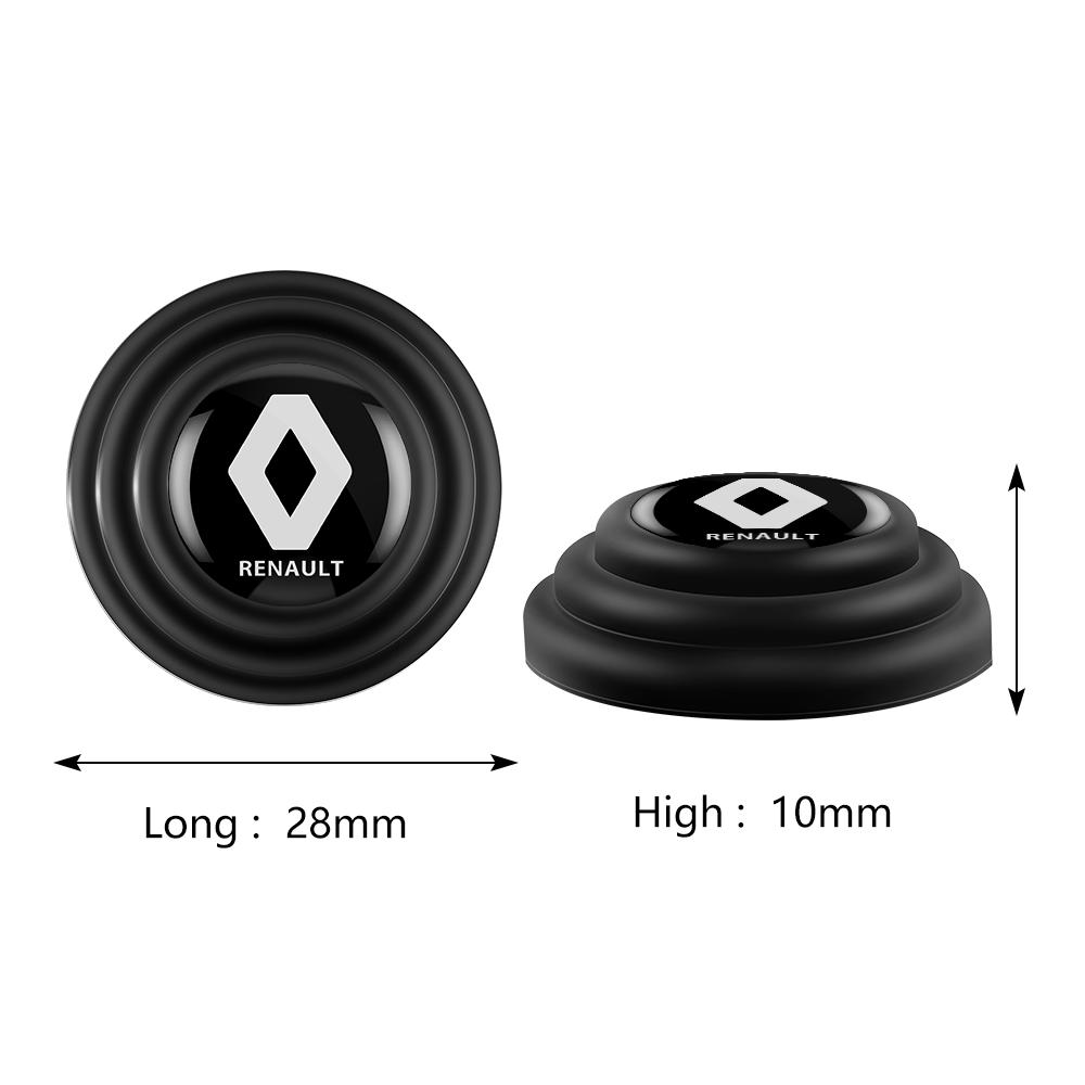 Car Door Anti-Collision Silicone Shock Absorber Gaske For Renault Clio 4 Laguna 2 Megane 2 3 Duster Logan Captu car accessories t333