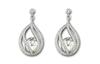 Swarovski Серьги Меган Женские Серебряные 1062665