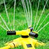 Lawn Sprinkler Garden Grass Watering Yard Sprinkler 360 Degree Rotating Irrigation System Automatic with Adjustable Spray