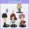 Набор ПВХ моделей фигурок Fairy Tail с подвижными частями для коллекционеров и фанатов
