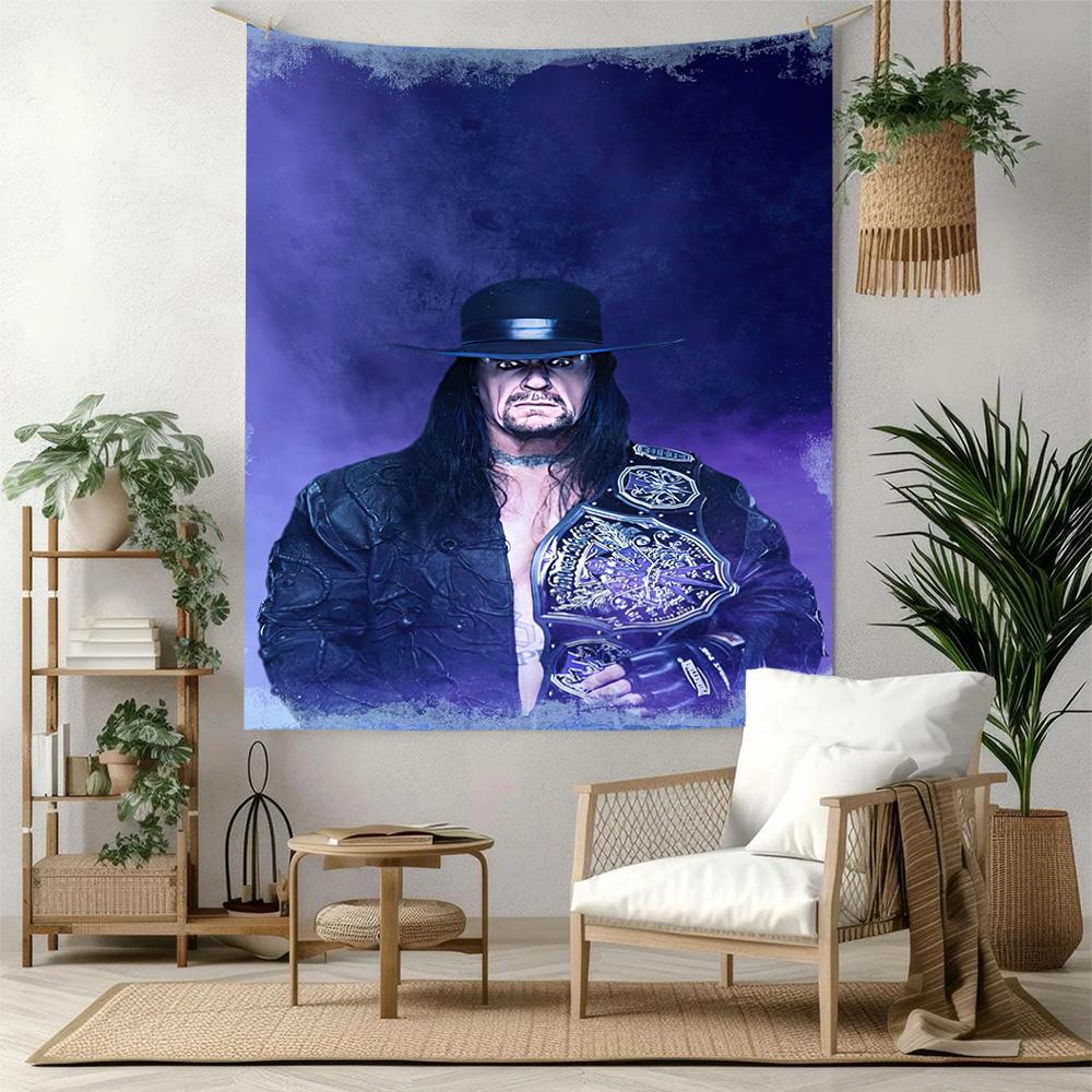 Undertaker4 Wall Decor Tapestry Art For Pet Memorial Birthdaywedding Party Backdrop Family Gift