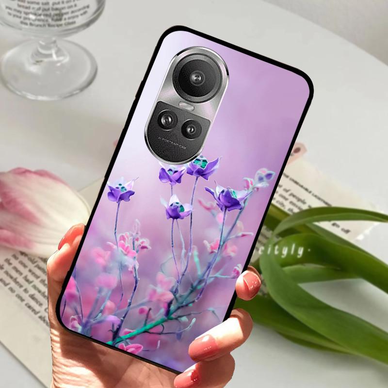 Чехол для Oppo Reno 10 5G CPH2531 Reno10 Ударопрочный Мягкий ТПУ Силиконовый Чехол для Телефона Для Oppo Reno 10 Pro 5G CPH2525 Funda Мультяшный