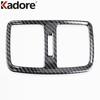Car Armrest Box Rear Air Outlet Vent Cover Trim For Hyundai Tucson 2016 2017 2018   Carbon Fiber Interior Accessories