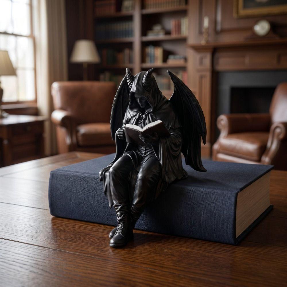 Halloween Skeleton Figurine Decoration Sitting Man Sculpture Desktop Ornaments Home Decor