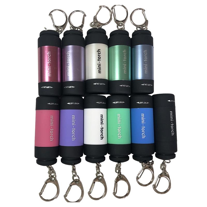 Супер Яркий Мини Фонарик USB Перезаряжаемый Карманный Брелок Маленький Фонарик