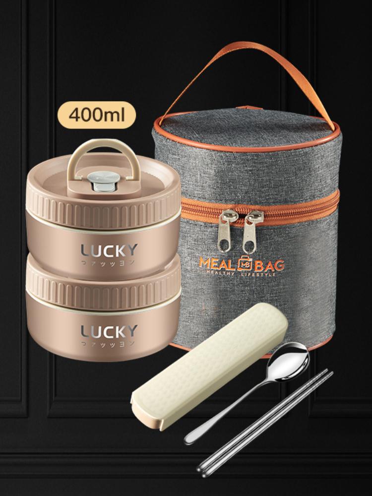 Изолированная миска пищевого качества из нержавеющей стали 316, пригодный для использования в микроволновой печи, контейнер для хранения продуктов питания, штабелируемый портативный набор плюс набор для еды