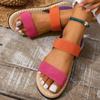 Модные плоские сандалии Новые популярные летние нескользящие износостойкие сандалии Zapatos Mujer
