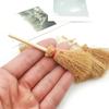 Accessories Pretend Play Toy Hanging Decorations Doll House Brooms Straw Brooms Mini Broom