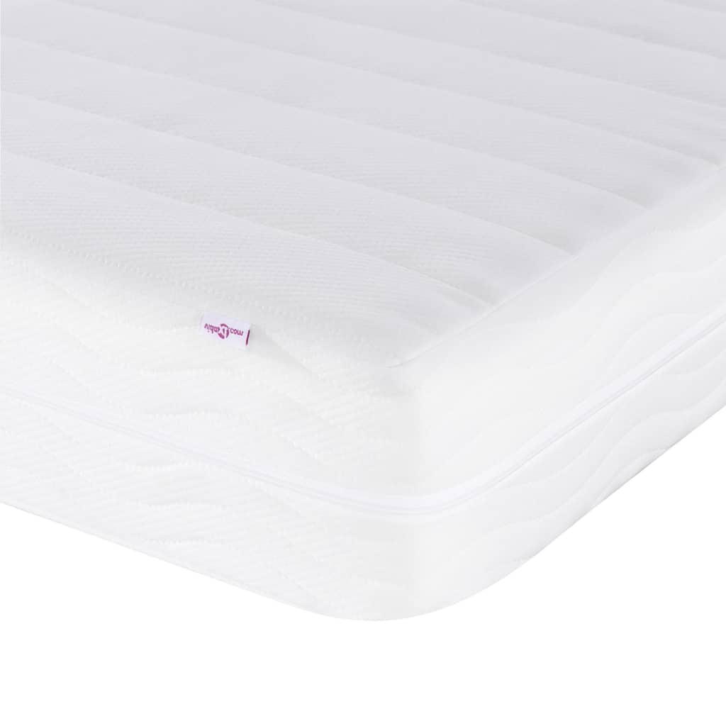 Vidaxl Materac Piankowy, Biały, 160X210 Cm, Twardość H2/H3