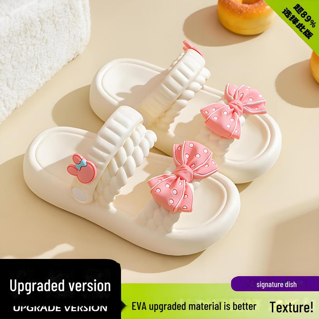 2024 Eva Princess Fashion нескользящие сандалии для девочек - мягкие повседневные пляжные тапочки на толстой подошве