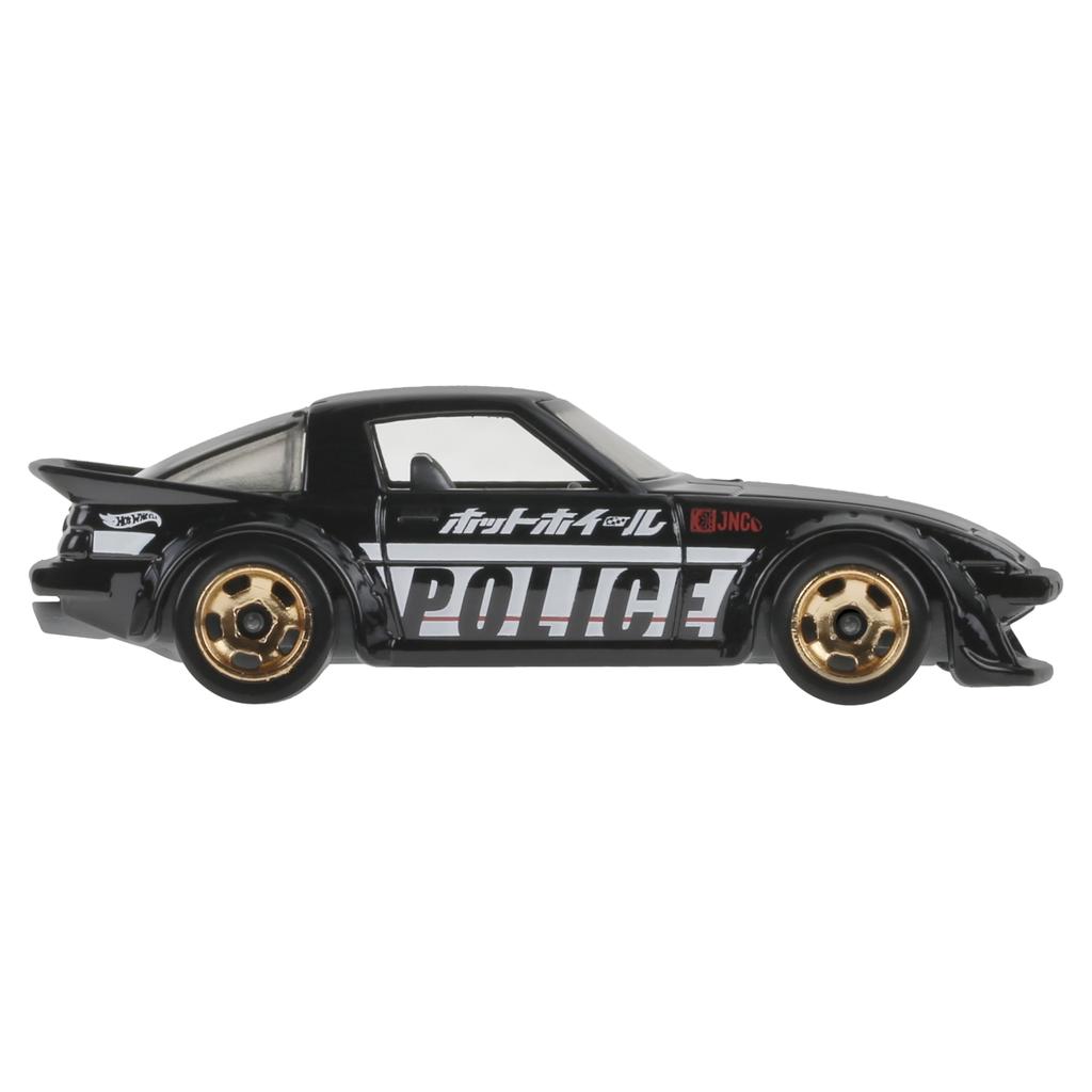 Hot Wheels Basic Car Mazda игрушечная мини-машинка для детей от 3 лет и старше, черная HXR18 RX-7