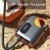 Электрический надувной насос постоянного тока 20 PSI, высокоскоростной воздушный компрессор для надувных лодок, сапбордов, матрасов, каяков, для использования на открытом воздухе, серфинга