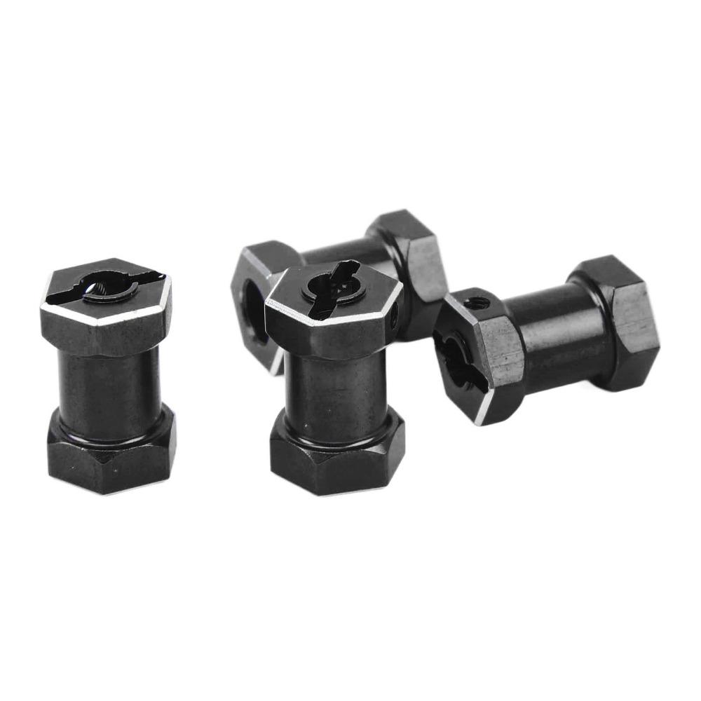 4Pcs/Set Metal RC Wheel Hex Hub 12mm Wheel Hex Hub Crawler Wheel Adapter For 1/10 RC Crawler