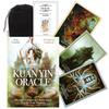 Kancharo Oracle Cards 44 Pieces Tarot Fortune Telling Yin Japanese Oracle Card Basic Instruction Manual Pouch Included [Kuan Oracle] & (Genuine