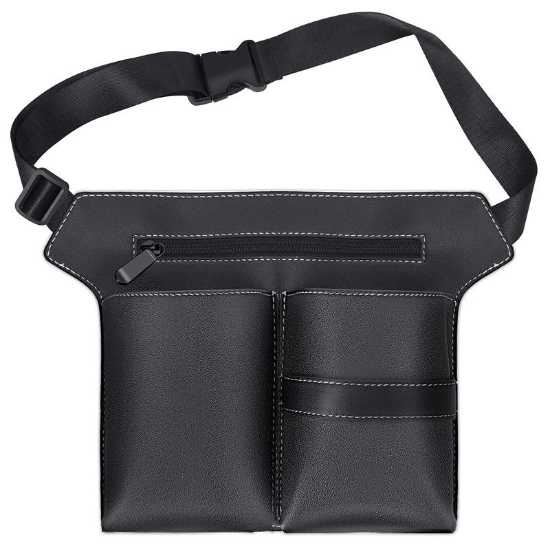 НОВАЯ сумка для парикмахерских ножниц, чехол для расчески, парикмахерская кобура, сумка-держатель, сумка для салона инструментов, поясная сумка из искусственной кожи