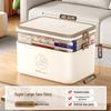 Large Multi-Layer Medicine Storage Box - Portable Family First Aid Kit