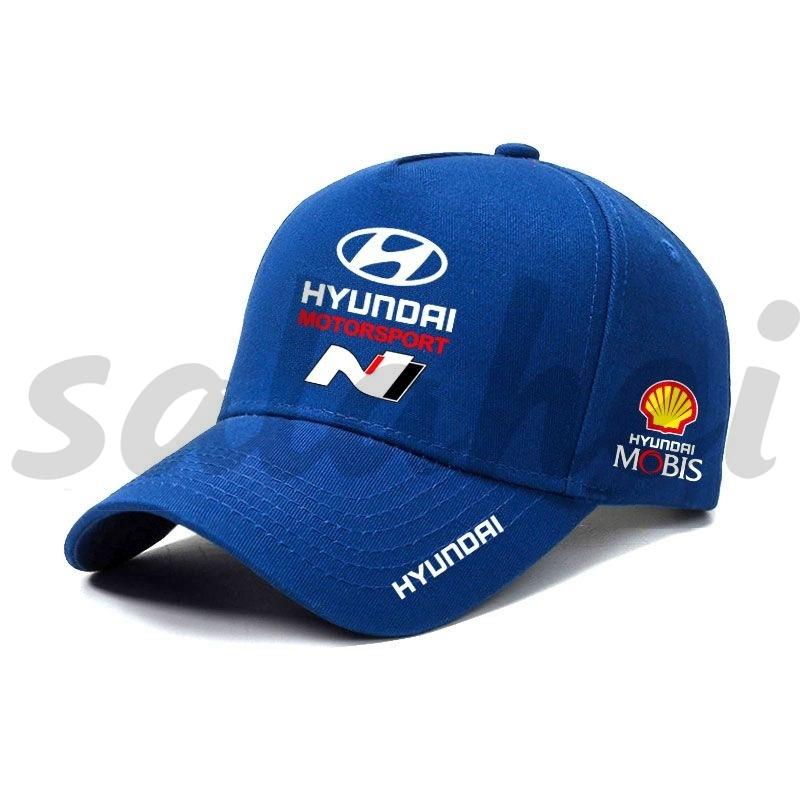 Бейсболка с вышивкой Hyundai Motorsport N Series для мужчин и женщин, регулируемая, кепка гоночной команды, для автолюбителей, повседневная, спортивная, для улицы