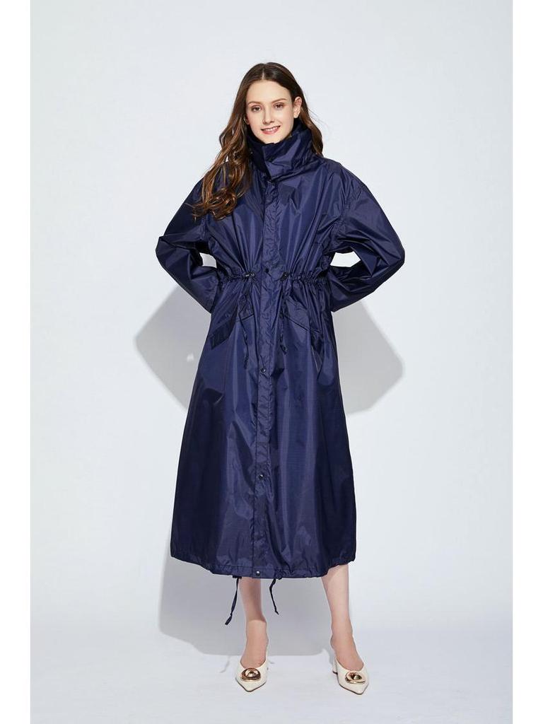 Очень длинный легкий дышащий японский полиэстеровый понжи зонт ткань дождевик пончо