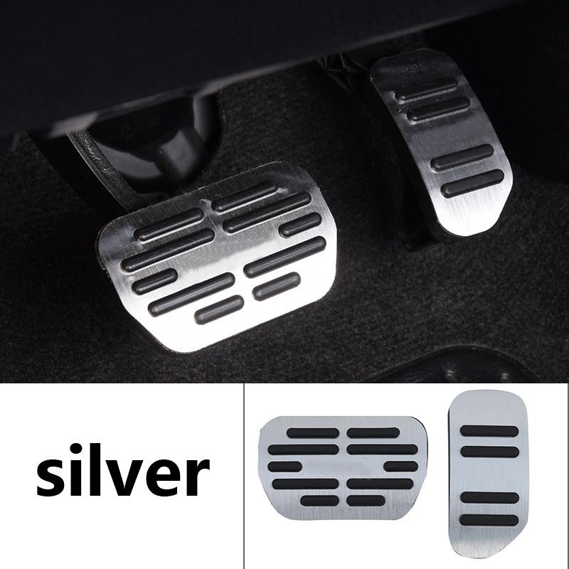 Для Toyota RAV4 XA40 2013 2014 2015 2016 2017 2018 автомобильная педаль акселератора крышка педали тормоза нескользящий чехол накладки аксессуары для отделки