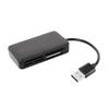 USB-кардридер Адаптер для карт памяти MS Разъем для передачи данных Одновременное чтение Для ноутбука Компьютерные аксессуары