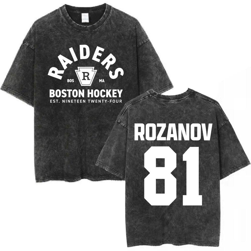 New Arrival Mens Tee Shirt TShirts Men Tshirt for Men Ropa Hombre Heated Rivalry Shane Hollander Ilya Rozanov Vintage Washed