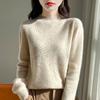 Женский кашемировый свитер Qinghe Cashmere 30% кашемир 70% шерсть Осень и Зима Пуловер Теплый и Модный