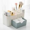 Double Layer Plastic Makeup Organizers Storage Box Cosmetic Drawers Jewelry Display Box Case Desktop Container Boxes Organizer