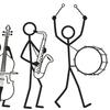 Наклейка Yousheng The Stick Figure Band на зеркало заднего вида, Простые ПВХ наклейки на зеркало заднего вида автомобиля, Самоклеящиеся наклейки для автомобильного окна, крышки бензобака