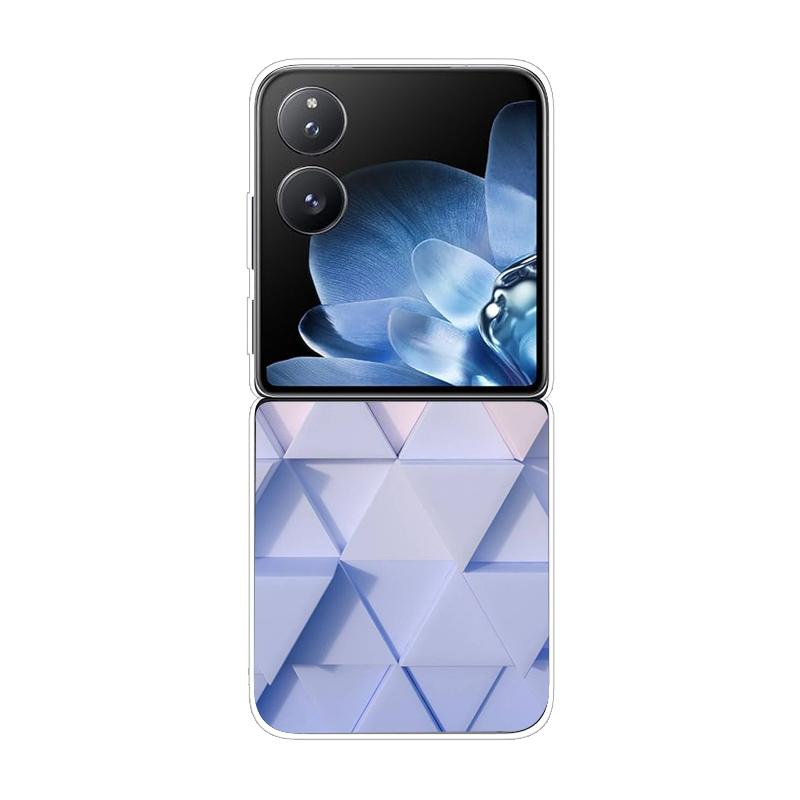 Твердая ПК-накладка для Xiaomi Mix Flip Противоударный чехол для телефона для Mi Mix Flip 5G Ультратонкая задняя прозрачная накладка MixFlip Чехол Coque Funda