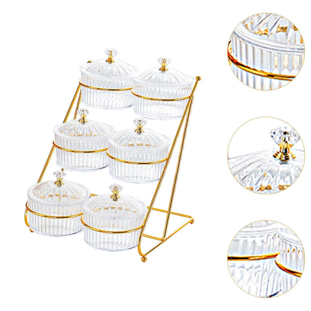 Dried Fruit Plate Food Storage Tray Organizer Storage Container Platter Home