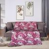 Плед Касане Тэто из аниме, супермягкий, с графическим рисунком, плюшевый плед-покрывало для гостиной, пикника, фланелевое покрывало для кровати