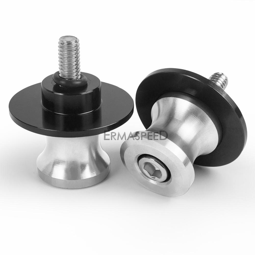 2 шт., 6 мм, 8 мм, 10 мм, универсальные катушки маятника для мотоцикла, ползунки, винты с подставкой для поворотного рычага с ЧПУ для мотоцикла, уличного спорта, грязи