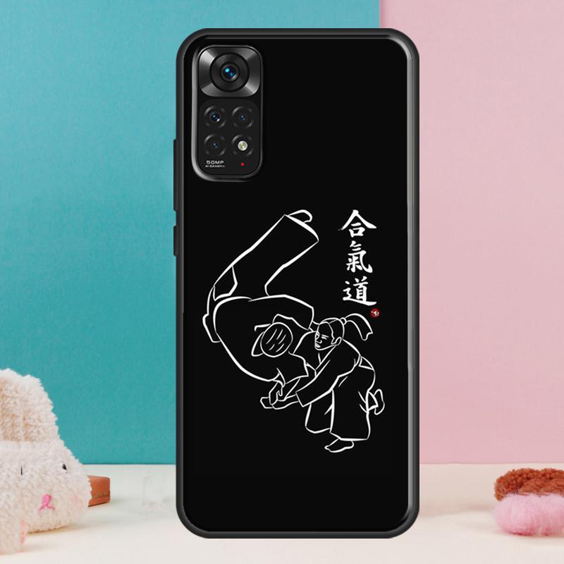 Чехол для Айкидо для Xiaomi Redmi Note 14 12 11 9 10 13 Pro 9S 10S 11S 12S Redmi 13C 10C 12C 14C Обложка