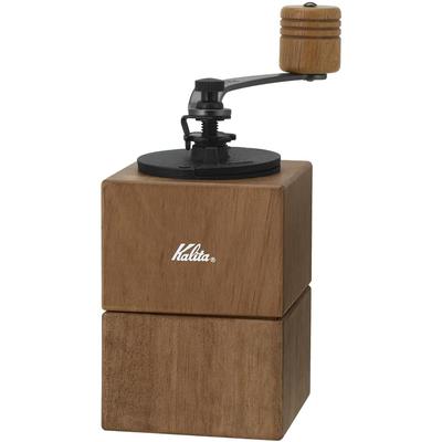 Kalita Coffee Mill, Wooden with Aluminum Grinding for High Grinding Consistency, Adjustable