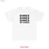 Dimes Mf Футболка Плотный Хлопок Т Винтажная Удобная Дышащая Мягкая Мужская Уличная Стильная Повседневная Универсальная Немного